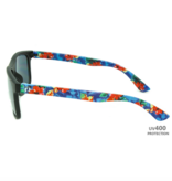 Hang Ten Black/Hawaii Vibe UV400 Classic Sunglasses HTK08D