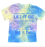 Rowdy Sprout Let It Be Short Sleeve Tee, Tie Dye