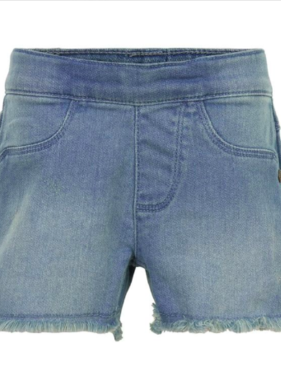 121818 Girls Denim Cut Off Shorts