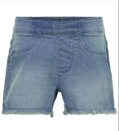 Minymo 121818 Girls Denim Cut Off Shorts