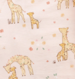Angel Dear Giraffes/Pink Swaddle Blanket O/S