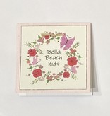 Greeting Cards Enclosure Card - BBK Floral butterflies