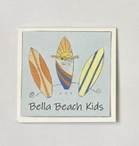 Greeting Cards Enclosure Card - BBK Surfboards Blue