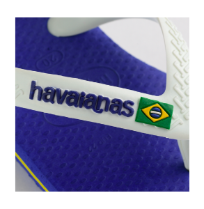 Havaianas Kids Baby Brazil Logo Sandal Marine Blue