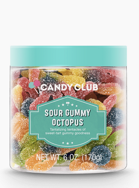 Candy Club Sour Gummy Octopus