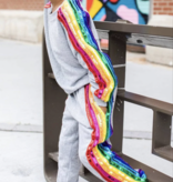 Lola and The Boys Sequin Rainbow Tracksuit Set