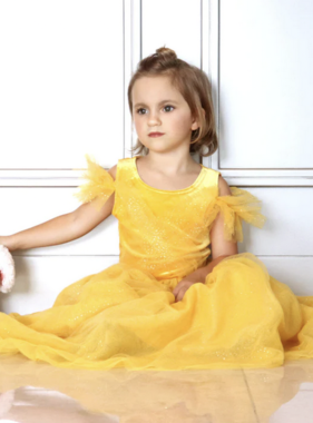 Princess Beauty Yellow Costume