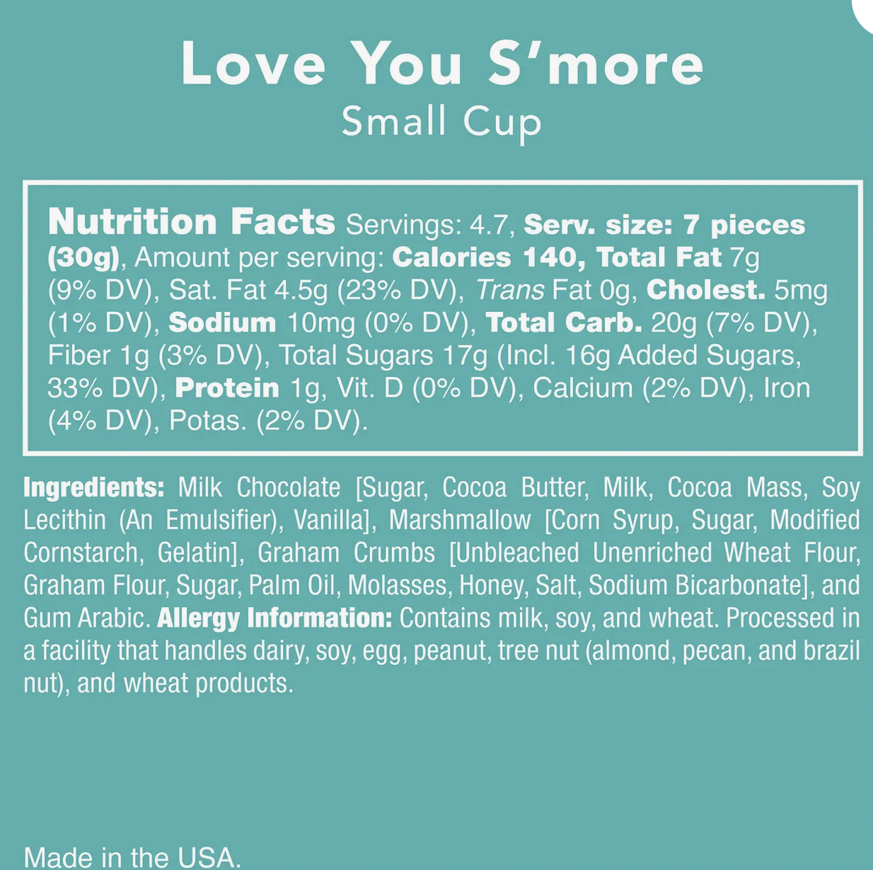 Candy-Love You S'more