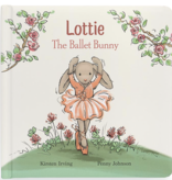 Jellycat Lottie The Ballet Bunny Book BK4LOTBB