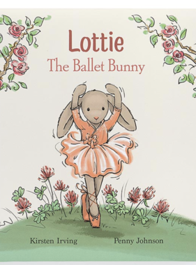 Jellycat Lottie The Ballet Bunny Book BK4LOTBB