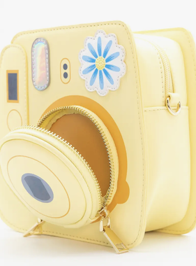 Novelty Purses Oh Snap Instant Camera Handbag -Mellow Yellow