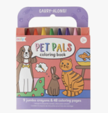 Ooly Carry Along Crayon & Coloring Book Kit-Pet Pals