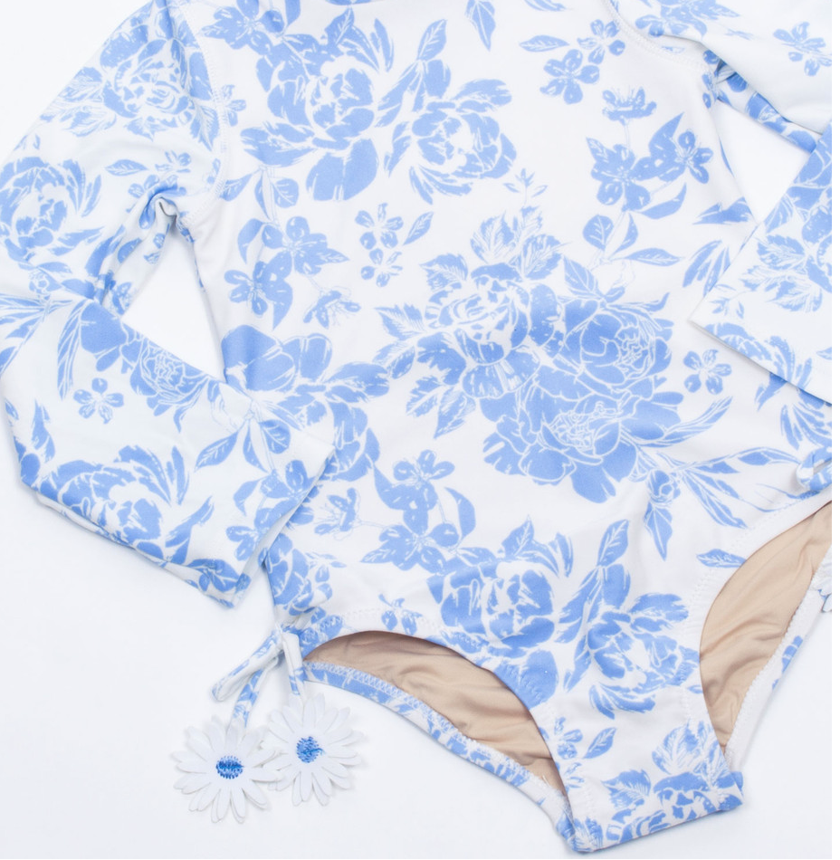 LngSlv 1pc-Blue Bouquet