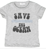 Cozii S/S Tee Save the Ocean Grey
