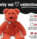 Beanie Baby-Valentino Red Heart Bear