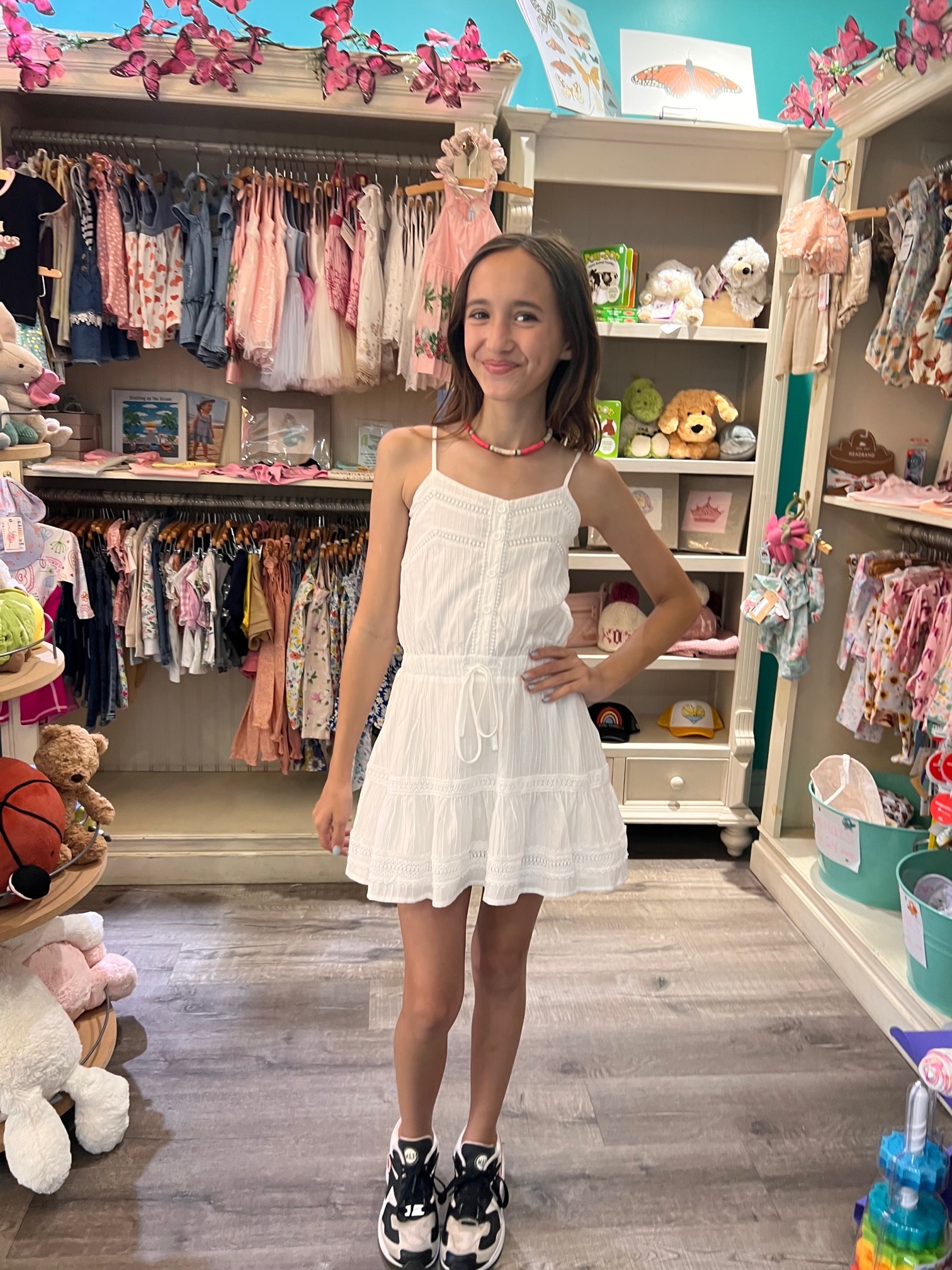 KatieJ NYC SKYLAR DRESS White