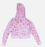 T2Love L/S Hoody Psychedellic Star Pink