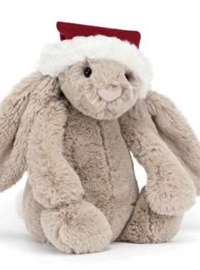 Jellycat Bashful Christmas Bunny BAS3CHRIS