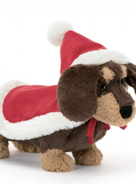 Jellycat Winter Warmer Otto Sausage Dog OT3FSD