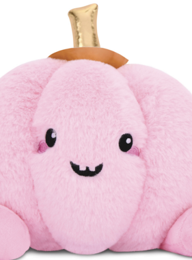 Iscream Pink Mini Pumpkin Plush 780-3849