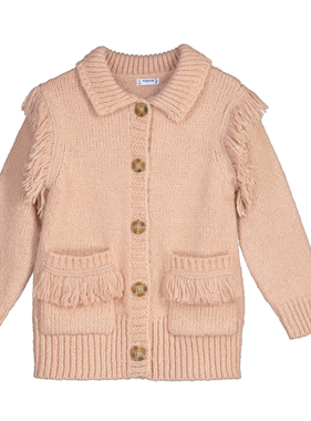 Mayoral 4311 74 Knit cardigan  Nude