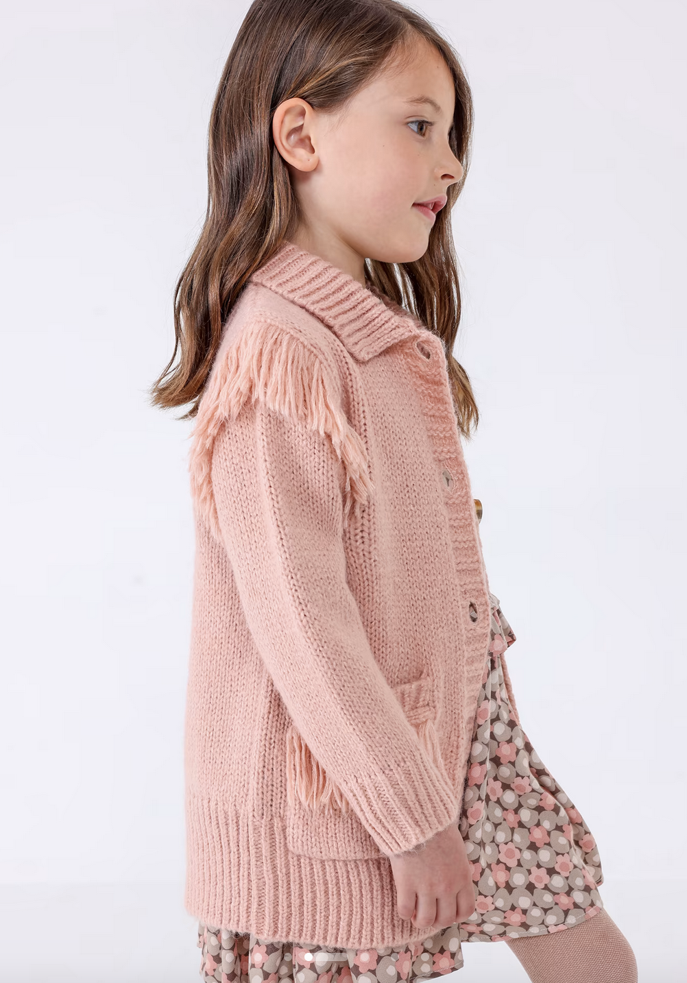 Mayoral 4311 74 Knit cardigan  Nude