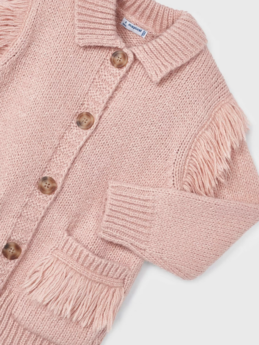 Mayoral 4311 74 Knit cardigan  Nude