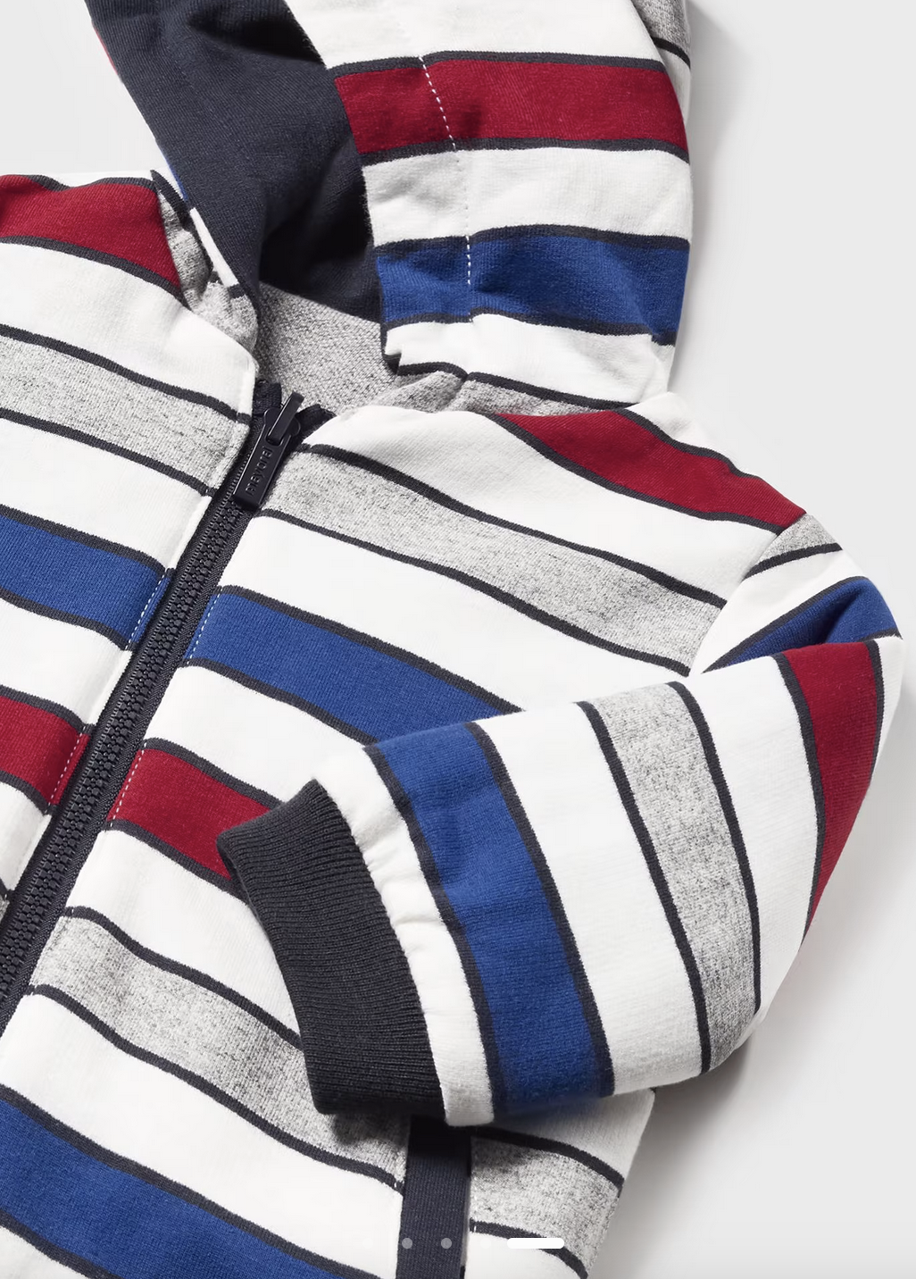 Mayoral 2445 32 Reversible striped hoodie