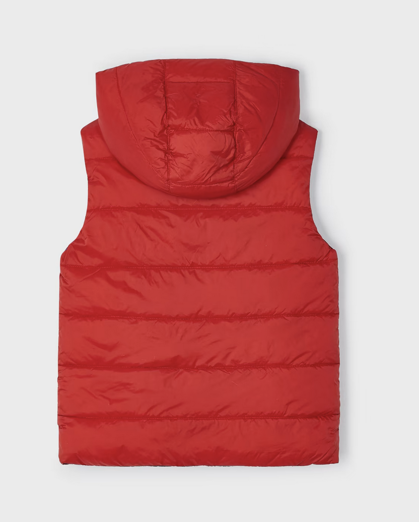 Mayoral 4329 84 Reversible vest Red