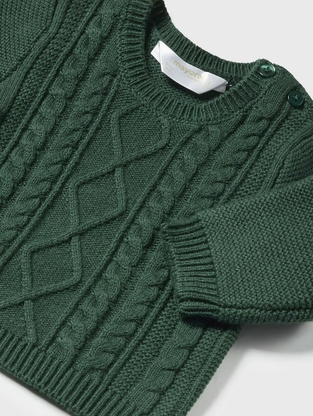 Mayoral 2306 25 Braided jumper Pine