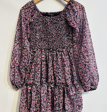 Flowers By Zoe Dress Purple Liberty Chiffon DCS12-CF-PULC77