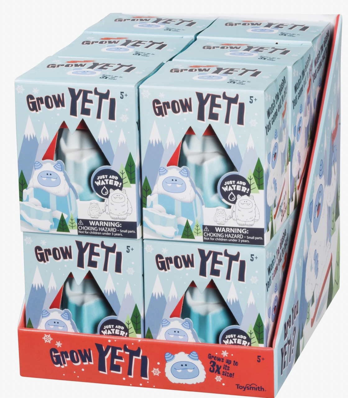Toysmith Hatchin' Grow Yeti, Just Add Water