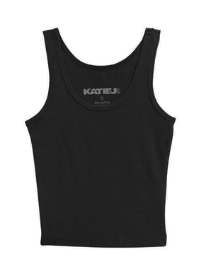 KatieJ NYC EMMY TANK Black