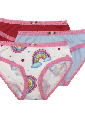 Esme Rainbow Star 3 Panty Pack