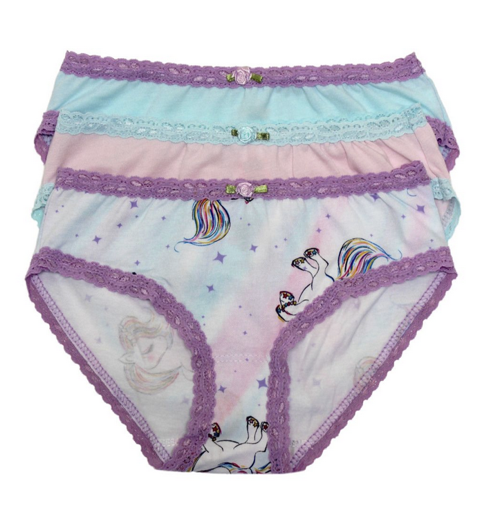 Esme Sassy Unicorn 3 Panty Pack