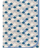 Kickee Pants Print Swaddling Blanket -Latte Scales