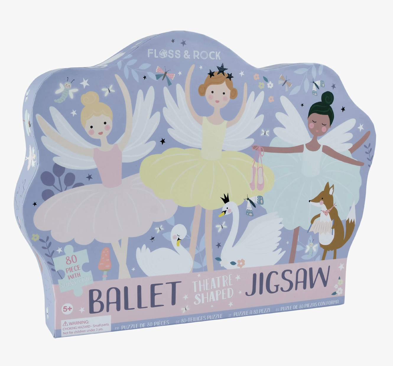 80pc "Theatre" Shaped Jigsaw with Shaped Box - Enchanted