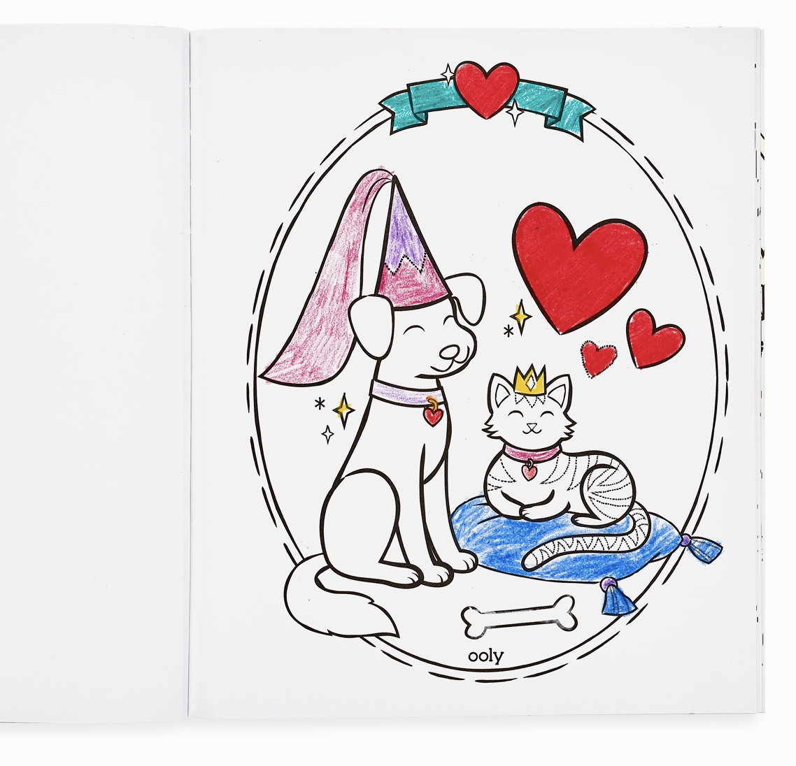 Ooly Princess & Fairies Stampables Coloring Gift Pack 191-179