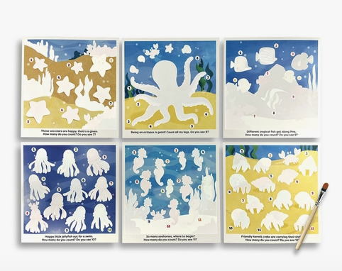 Ooly Water Amaze Water Reveal Boards Under The Sea