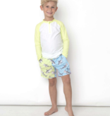 Shade Critters Boys WaterTrunks-Block Shark