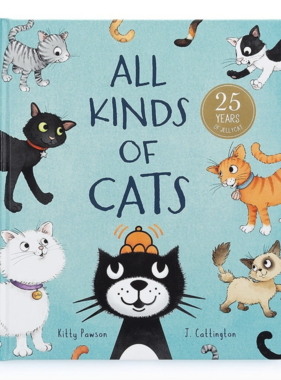 Jellycat All Kinds of Cats Book