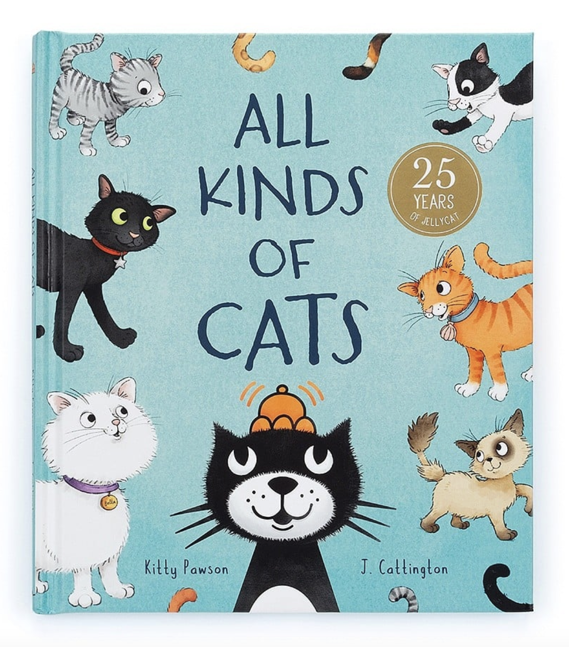 Jellycat All Kinds of Cats Book BK4CATS