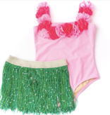 Hula 1pc & Skirt - Lt Pnk