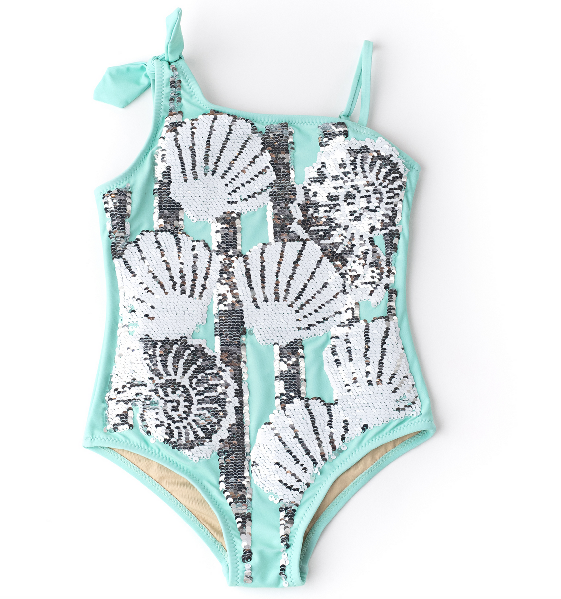 Flip Sequin 1pc - Mint Shell