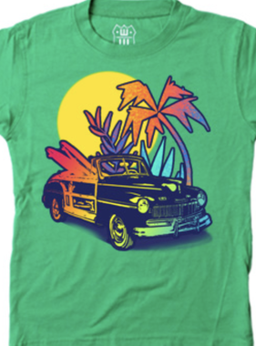 Wes And Willy Ombre Palm Tree SST Clover