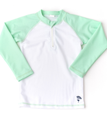 Shade Critters h2o appear rashguard - mint boats