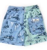 Shade Critters boys trunks - coastal colorblock