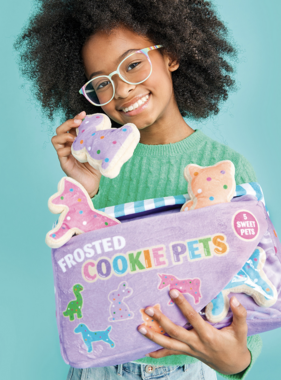 Iscream Frosted Cookie Pets Plush  780-3985