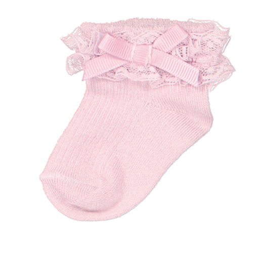 Mayoral 9713 12 Dressy Socks Baby Rose