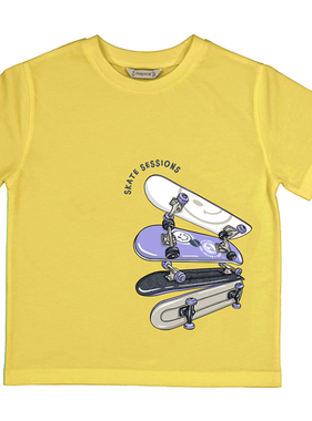 Mayoral 3017 11 S/s t-shirt Skateboard H Yellow